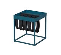 Table d'Appoint Turquoise avec Porte-Brochure - STACIO -
