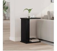 Table d'appoint - VIDAXL - Guéridon rectangulaire - Chêne noir - Bois d'ingénierie - 35 x 25 x 50 cm