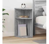 Table d'appoint - VIDAXL - Vidaxl - Gris Sonoma - 29,6 x 29,6 x 60 cm - Bois d'ingénierie