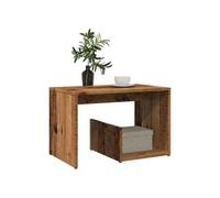vidaXL Table d'appoint Vieux bois 59x36x38 cm bois d'ingénierie Marron