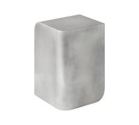 Audo Copenhagen Table d'appoint Volume Aluminium Argent