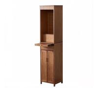 Table d'autel Chinoise Présentoir en Bois for Armoire d'autel de Maison | Support avec tiroir(Natural,Petit)