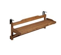 Table de balcon pliante en bois massif, forte capacité de charge, pliable pour salle à manger, bar et loisirs (150 cm / 59in)