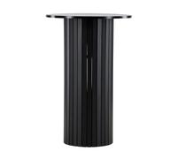Table de Bar Design Haron 105cm Noir