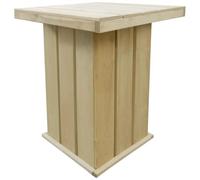 Table de bar d'extérieur - vidaXL - 75x75x110 cm - Pin imprégné FSC - 2 places - Carré