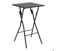 Table de bar pliante 2 places noir - 5five