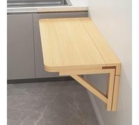 Table de bar pliante murale pour petit déjeuner, table de salle à manger pliable pour petits espaces, table flottante à suspendre pour buanderie