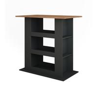 Table de bar Repose, 110x65cm, Chêne de force doré/Anthracite, Vicco 55586