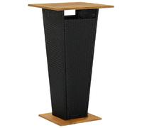 Table de bar vidaXL - Noir 60x60x110 cm