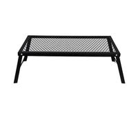 Table De Barbecue En Maille De Fer Portable, Pour Camping, Grillades En Plein Air, Support De Gril En Métal Léger