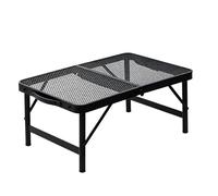 Table de Barbecue Pliante Table D'Appoint Extérieur Réglable En Hauteur