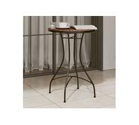 vidaXL Table de bistro d'extérieur mosaïque en céramique terre cuite Ø50x70 cm 4003398