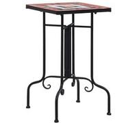 vidaXL Table de bistro Mosaïque Céramique imperméable 35x35x56 cm Extérieur