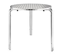 Table de bistro ronde empilable - 700 mm de diamètre
