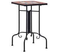 vidaXL Table de bistro Mosaïque Céramique imperméable 35x35x56 cm Extérieur