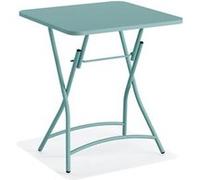 Table de Bistrot Pliable en Métal Breeze Veba Bleu G