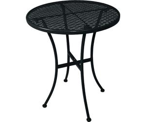 Table de bistrot ronde Bolero en acier noir 60 cm (15 pièces)