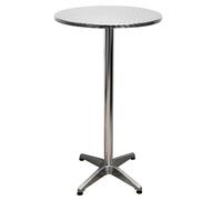 Table de bistrot Table ronde hauteur réglable ALU cadre parti meubles de jardin plaque de pliage
