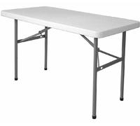 Table de buffet pliante, dimensions 1220 X 610 X 740 Mm (lxtxh)