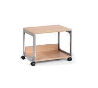 Durable Chariot multifonction argent métallisé, hêtre (l x H x P) 60 x 47.7 x 43.2 cm 3710124 1 pc(s)