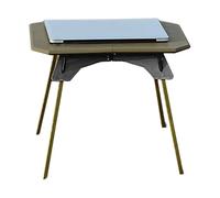 Table De Camping Pliante - Table De Grill Portable Avec Support Pliable | Bureau Pique Nique Léger Pieds Amovibles Hauteur Réglable Pour Jardin Patio Pour Randonnée Et