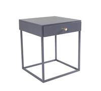 Table de Chevet 1 Tiroir Bakal 50cm Gris