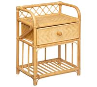 Table de chevet ""Aoni"" rotin H60cm - Atmosphera Créateur d'intérieur