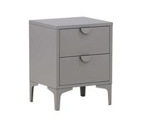 Venture home Chevet 2 tiroirs - Gris clair