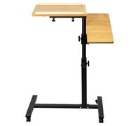 Table de chevet - ALICIA - ARCEAU - Bois original - Réglable - Design contemporain