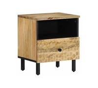 Table de Chevet, Armoire de Lit avec Pieds, Table de Nuit avec Rangement, Armoire de Nuit Chambre à Coucher, Bois de 356897