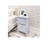 Table de chevet Bois Blanc