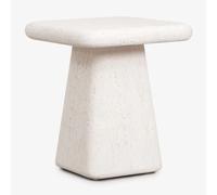 Table de chevet carrée 45x45 cm en ciment Maelis