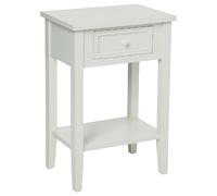 Table de chevet Charme - 1 Tiroir - Blanc
