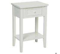 ATMOSPHERA CREATEUR D'INTERIEUR jja Table de Chevet en Bois 1 tiroir Blanc