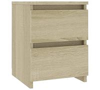 Table de chevet Chêne sonoma 30x30x40 cm Bois d ingénierie