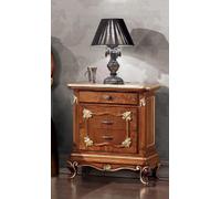 Table de chevet Design Console Tables Chambre à coucher Bois Luxe Consoles Nouveau