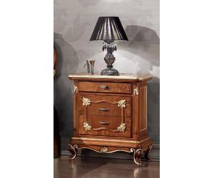 Table de chevet Design Console Tables Chambre à coucher Bois Luxe Consoles Nouveau