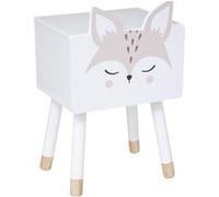 Atmosphera - Chevet Enfant Renard - Blanc - Bois