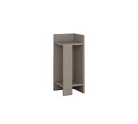 - Table de chevet Elos droite 27 cm - Taupe - Elos
