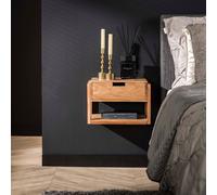 Table de chevet en bois massif AERIA