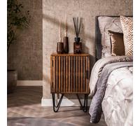 Table de chevet en bois massif AGATA (lot de 2)