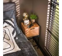 Table de chevet en bois massif TALF