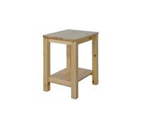 Table de chevet en bois nature