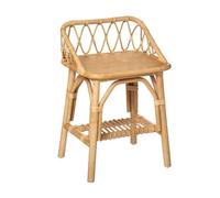 Table de Chevet en Rotin pour Chambre d'enfant