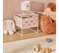 Table De Chevet Enfant 1 Tiroir Ourson - Tissa Beige TU