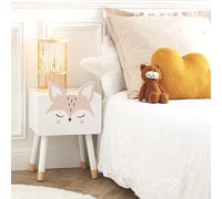 Table De Chevet Enfant Renard - Douceur Blanc TU