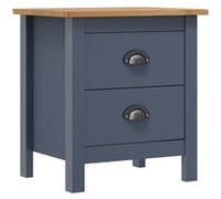 vidaXL Table de chevet Hill