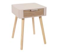 Home Deco Factory – Chevet Zoran HD7335 – 1 tiroir en bois – Rose