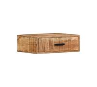 vidaXL Table de Chevet Murale 40x30x13,5 cm Bois de manguier Massif, Armoire de Chevet Flottante