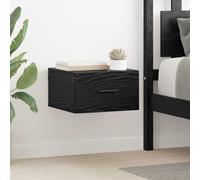 vidaXL Table de chevet murale 829852 Bois d'ingénierie Blanc 35x35x20 cm